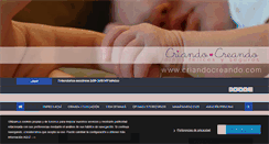 Desktop Screenshot of criandocreando.com